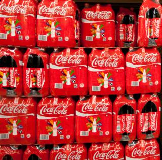 Palettes de Coca Cola