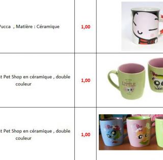 Mug Licence 1.00€ DEMI GROS