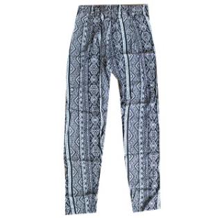 Pantalon imprimé aztèque