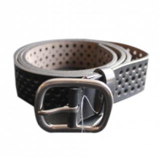 Ceinture stylisée de perforation en cuir