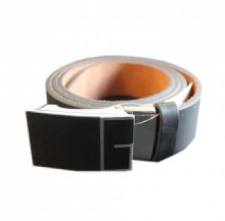 Ceinture en cuir avec boucle rectangulaire