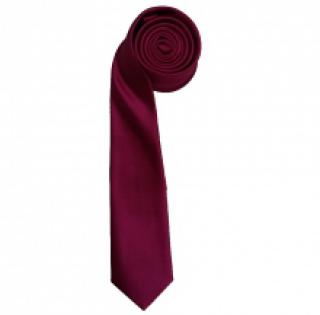 Cravate satinée unie