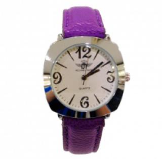 Montre-bracelet femme avec mouvement quartz et candran en acier