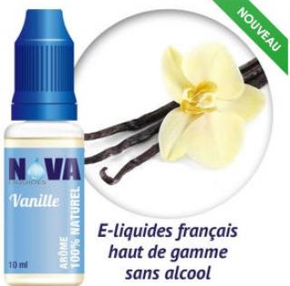 E-liquide Nova saveur vanille