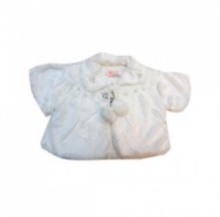 Gilet manches courtes avec fourrures pour enfant