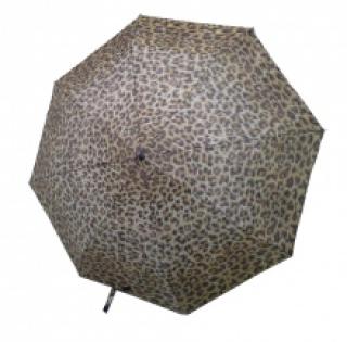 Parapluie pliable léopardé