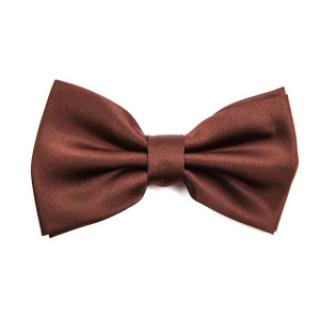 Nœud papillon marron pour homme