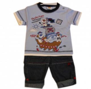 Ensemble t-shirt et pantalon en jeans pour bébé garçon