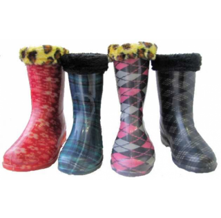 Bottes de pluie fashion réf 8875 5, 95 € ht/unité