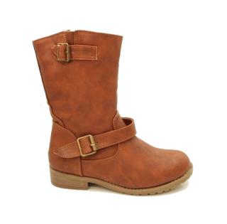 Bottes semi cuir