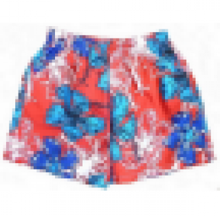 Short de bain enfant fleur