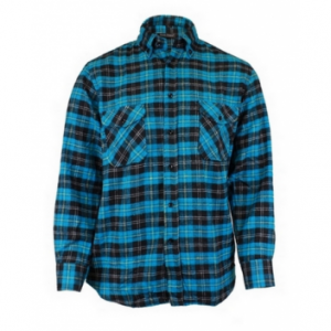 Chemise FLANELLE Turquoise 7,40 € HT/unité Référence : 7573