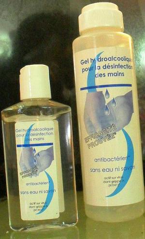 Gel antibactérien // demi