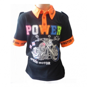 polo enfant power réf 5905 2.90€HT/ unité 