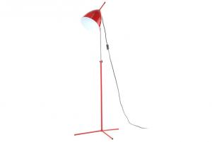 Lampadaire Design Rouge