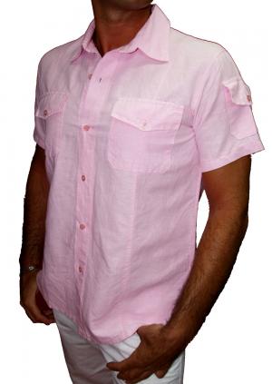 CHEMISE MANCHE COURTE SAM ROSE 