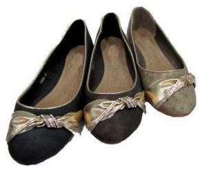 Ballerine ruban doré  3,95 € HT/unité