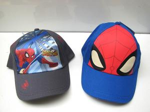 LOT DE CASQUETTES SPIDERMAN, PRINCESSES, CARS, DISNEY, CHARLOTTE AUX FRAISES 2.95€ HT 