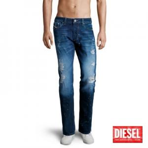 Les Jeans de marque DIESEL homme Larkee, Larkee-Relaxed, Larkee-Zip.... en destockage