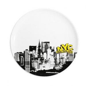 REF : NYASGM1 ASSIETTE PLATE NEW YORK 0.80€