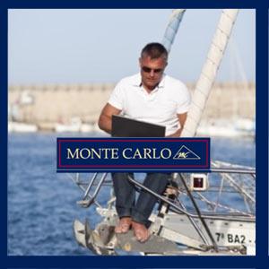 LOT DE 6 POLOS MANCHES LONGUES MONTE CARLO OFFICIAL POUR HOMME