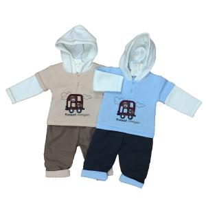 Ensemble bicolore Forest Ranger 2 pièces pour bébé