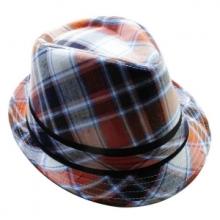 Chapeau trilby hyper tendance à carreaux