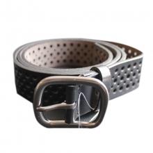 Ceinture stylisée de perforation en cuir