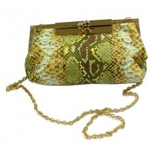 Pochette reptile style vintage