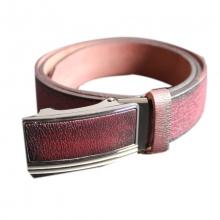 Ceinture tendance en cuir avec boucle rectangulaire