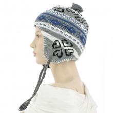 Bonnet péruvien avec motif fantaisie