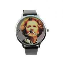 Montre bracelet imprimée MARGARET THATCHER 