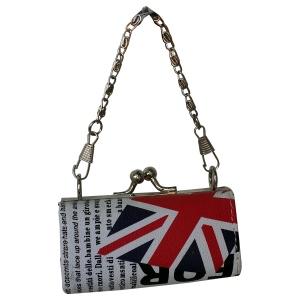 Mini porte-monnaie style rétro Union Jack