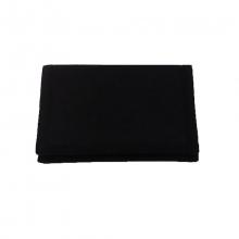 Portefeuille classique noir avec compartiment zippé