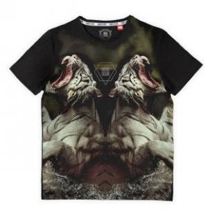 T-shirt homme avec motif tigre