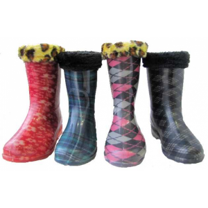 Bottes de pluie fashion réf 8875 5, 95 € ht/unité