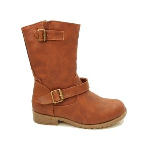 Bottes semi cuir