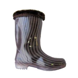 Bottines de pluie femme  Réf:8872  5.95€ HT