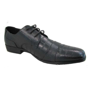 Chaussure style croco en cuir   Réf 4765  Prix  9.95€ HT