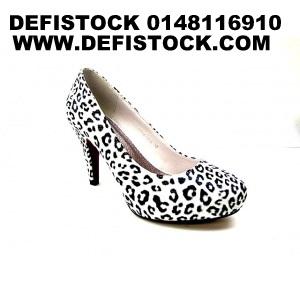 escarpins leopard blanche ref 2684 4.95€ ht 