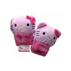 Mitaines peluche hello kitty 1,20 € HT/unité