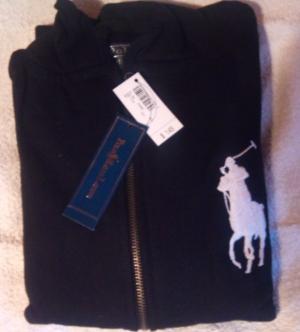 LOT 12 SWEAT ZIPPE RALPH LAUREN 30 € TTC PIECES