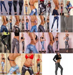 Lot de 20 leggings pas chers