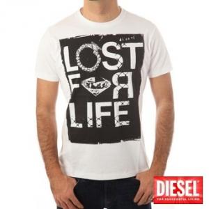 Destockage Tee-shirts de marque DIESEL homme ref: T-PEDIR chez footloose