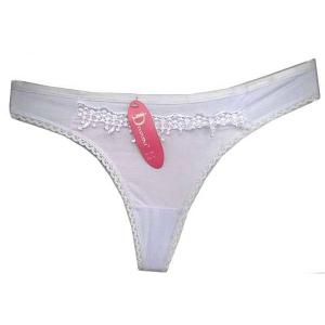 String femme petite dentelle Réf 6525